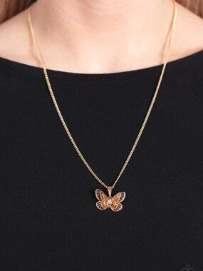 Paparazzi Jewelry Accessories - High-Flying Fashion - Multi Necklace - Vintage